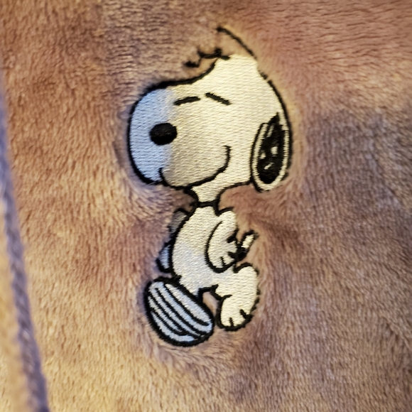 Peanuts Hoodie Juniors XS Purple - Picture 2 of 7